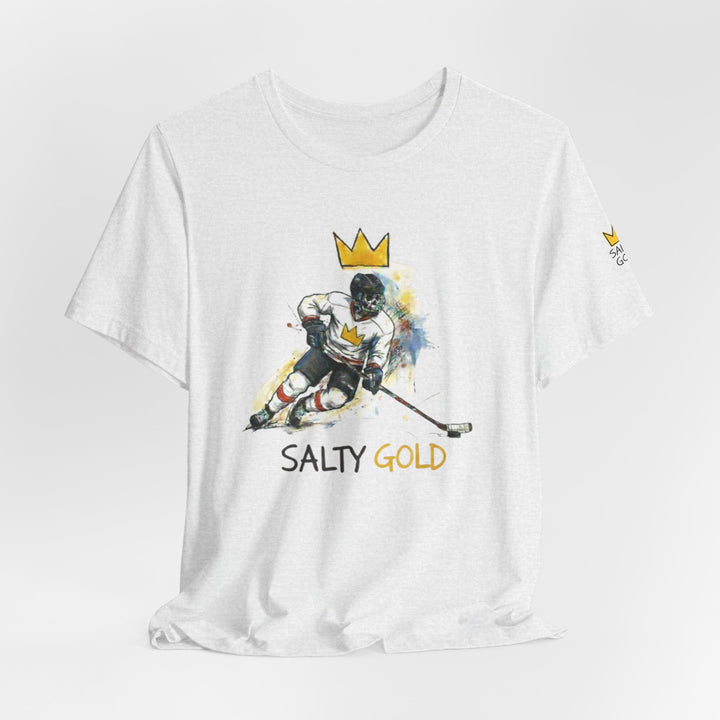 SALTY GOLD // SKELETON HOCKEY TEE