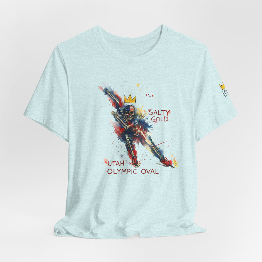 SALTY GOLD // LONG TRACK SKELETON TEE