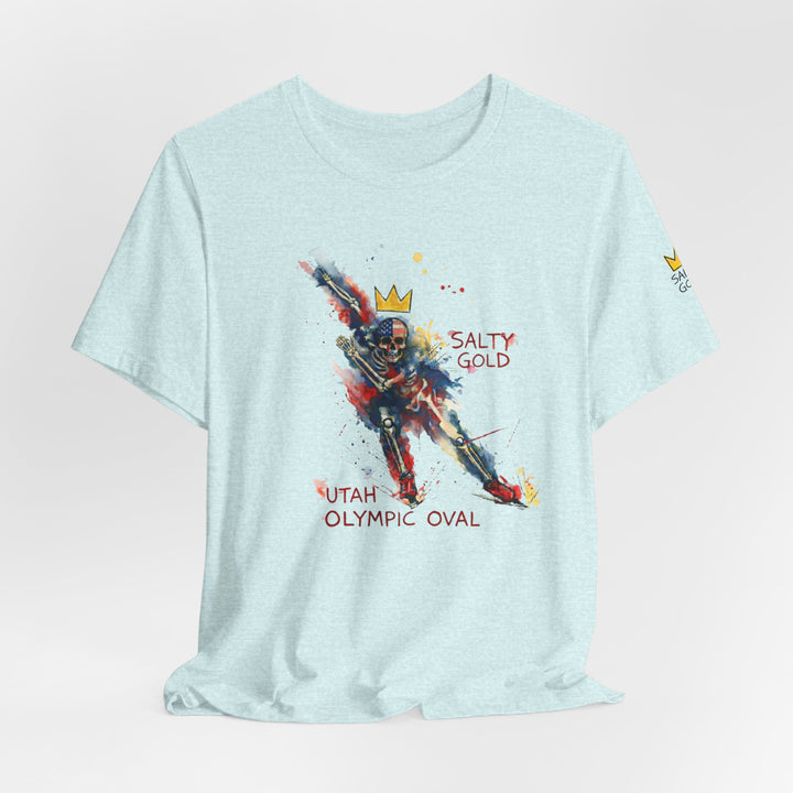 SALTY GOLD // LONG TRACK SKELETON TEE