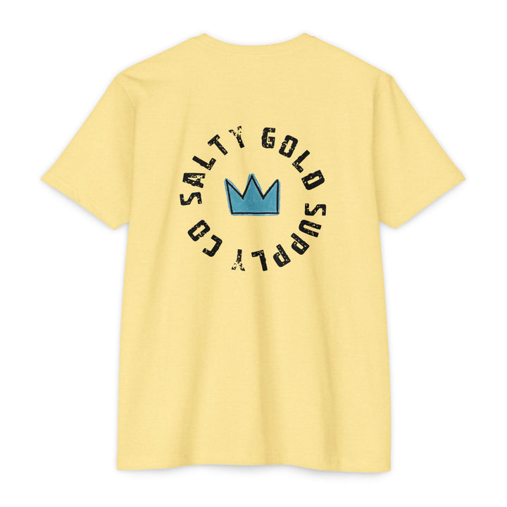 Salty Gold Crown T-Shirt — Vintage Logo Tee
