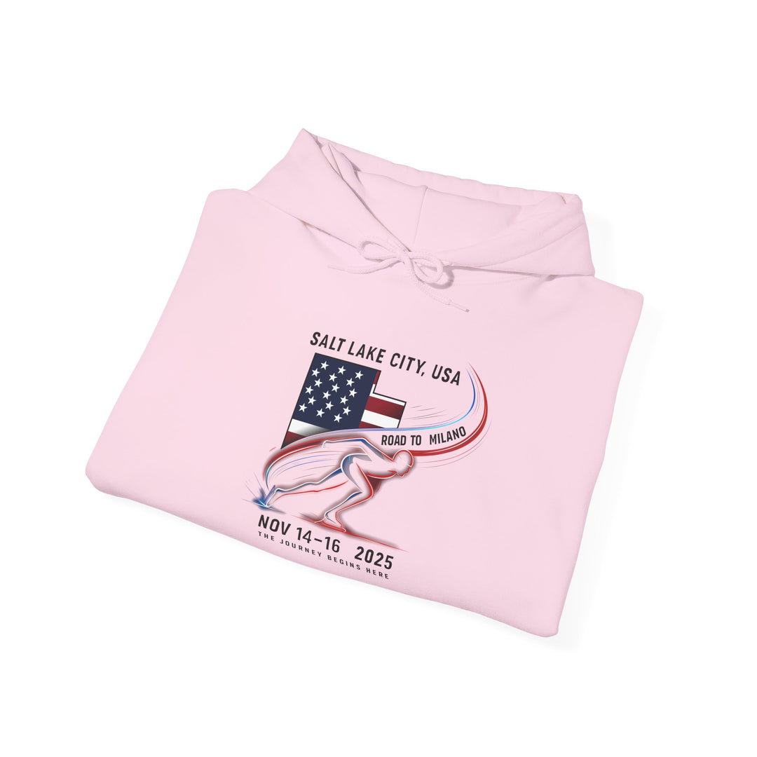 Salt Lake City 2025 Hoodie - Printify | Salty Gold Supply Co.
