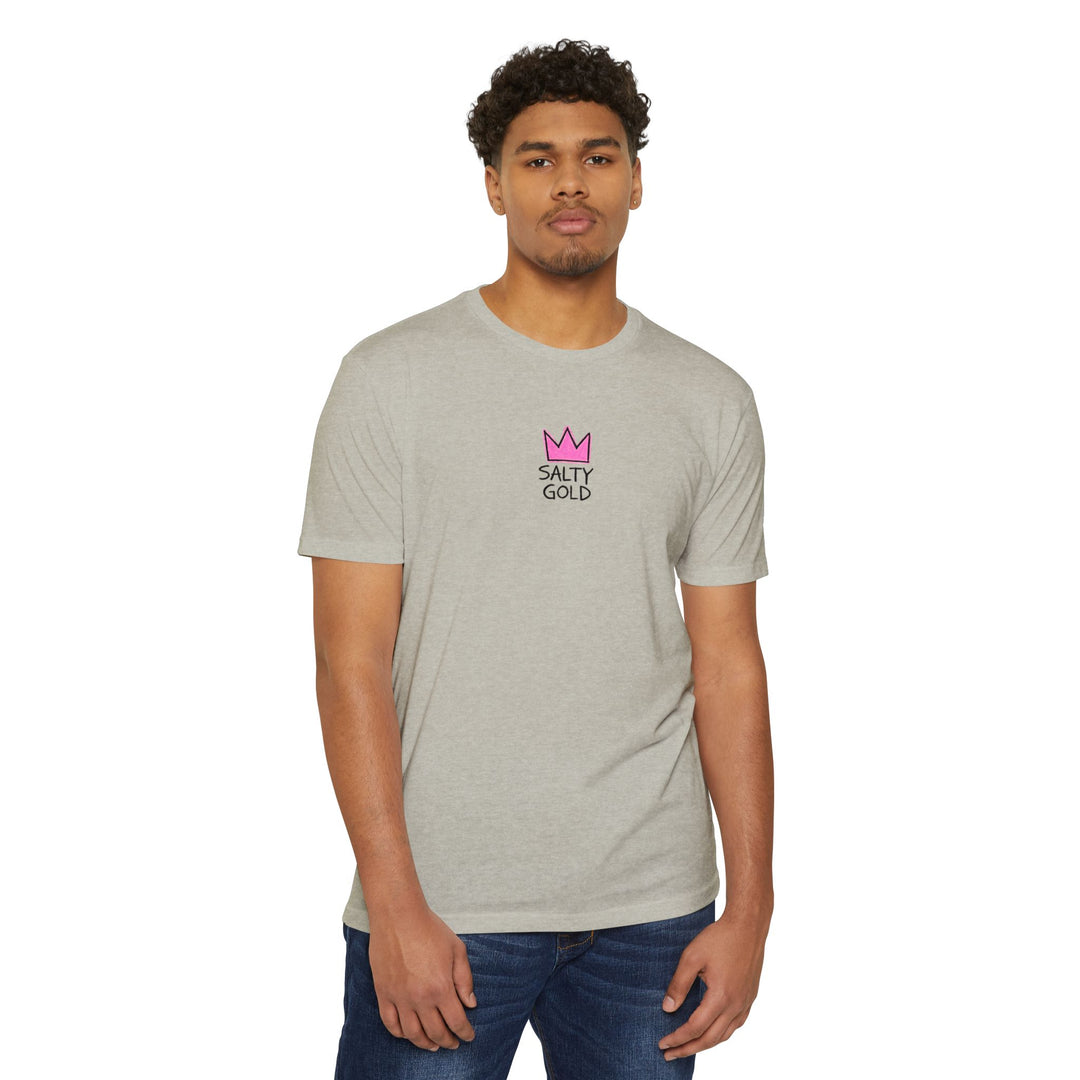 Salty Gold Pink Crown Tee
