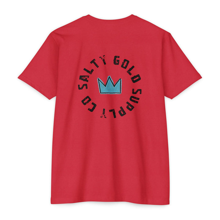 Salty Gold Crown T-Shirt — Vintage Logo Tee
