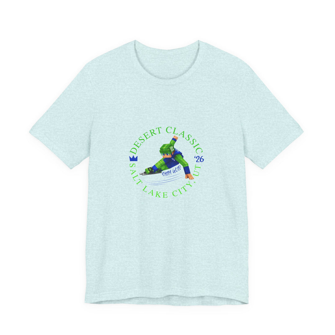 Desert Classic Block Character Tee (Blue Lettering)