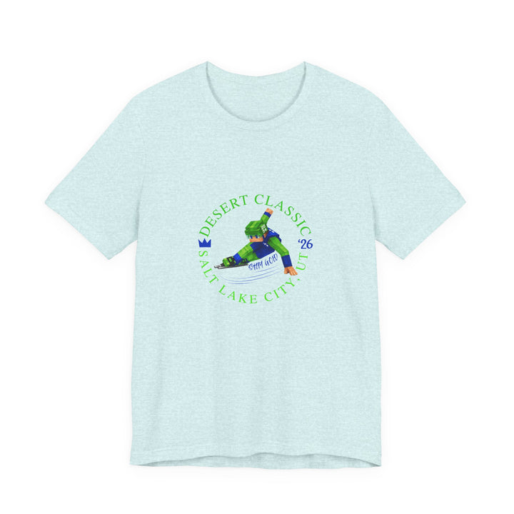 Desert Classic Block Character Tee (Blue Lettering)