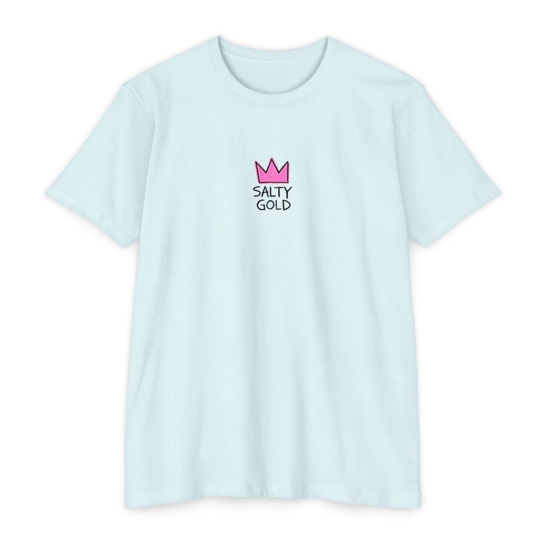Salty Gold Pink Crown Tee