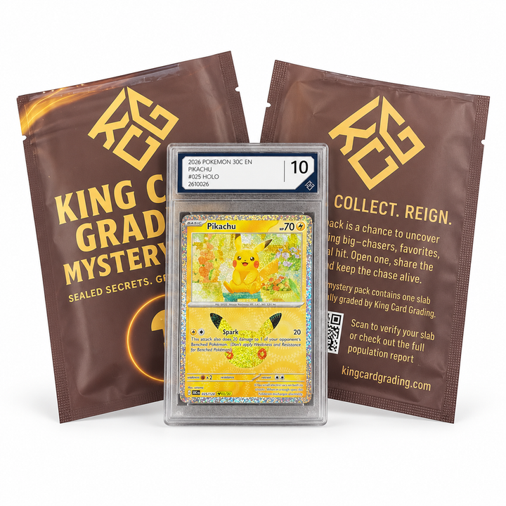 King Card Grading Pokemon Mystery Cards