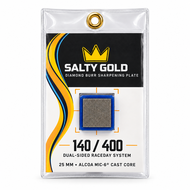 Salty Gold Pro Burr Diamond Plate