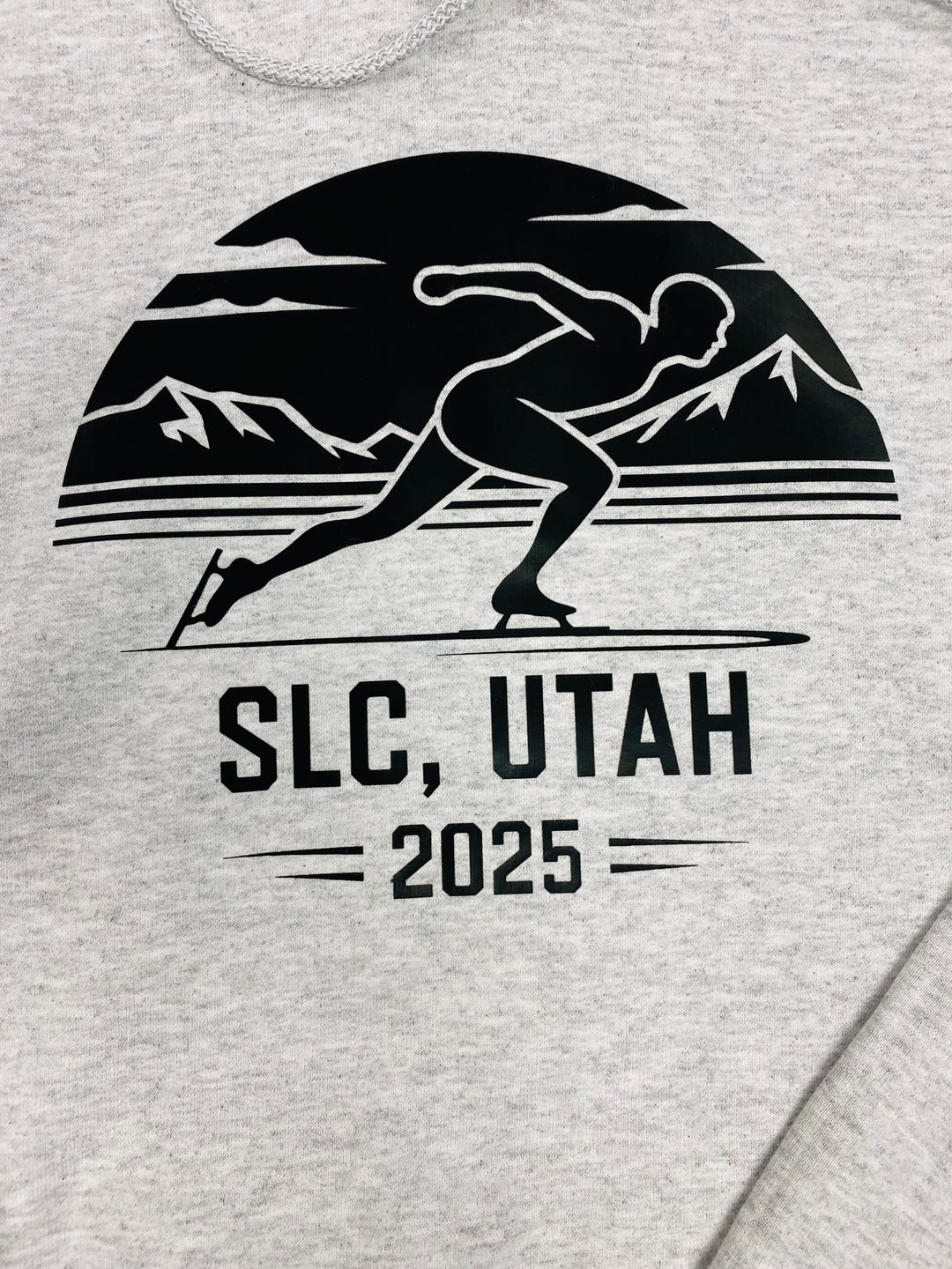 Speedskating Sweatshirt, SLC, Utah, 2025 - Salty Gold Supply Co. | Salty Gold Supply Co.