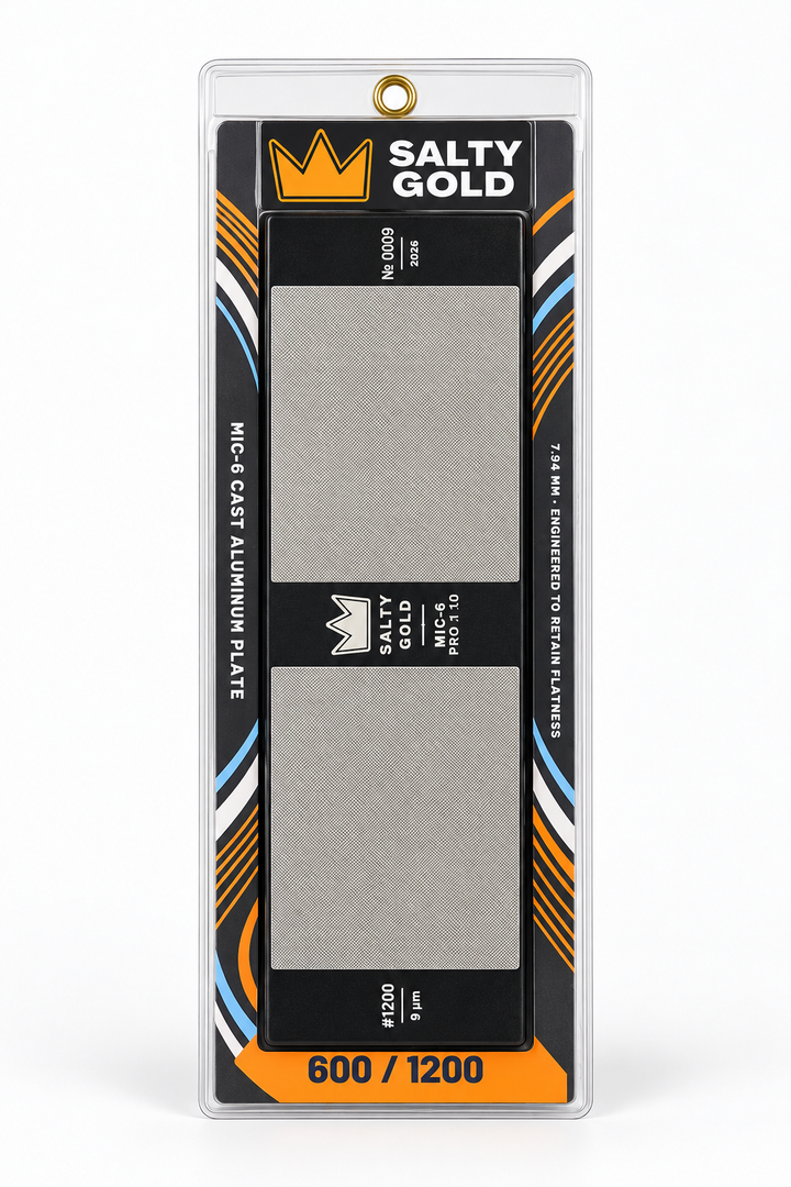 Salty Gold Sharpening Stone (double-sided)