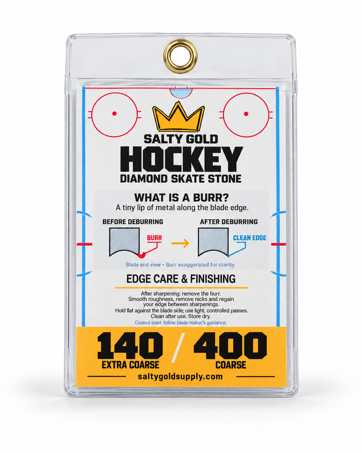 Salty Gold Pro Burr Diamond Plate (Hockey)