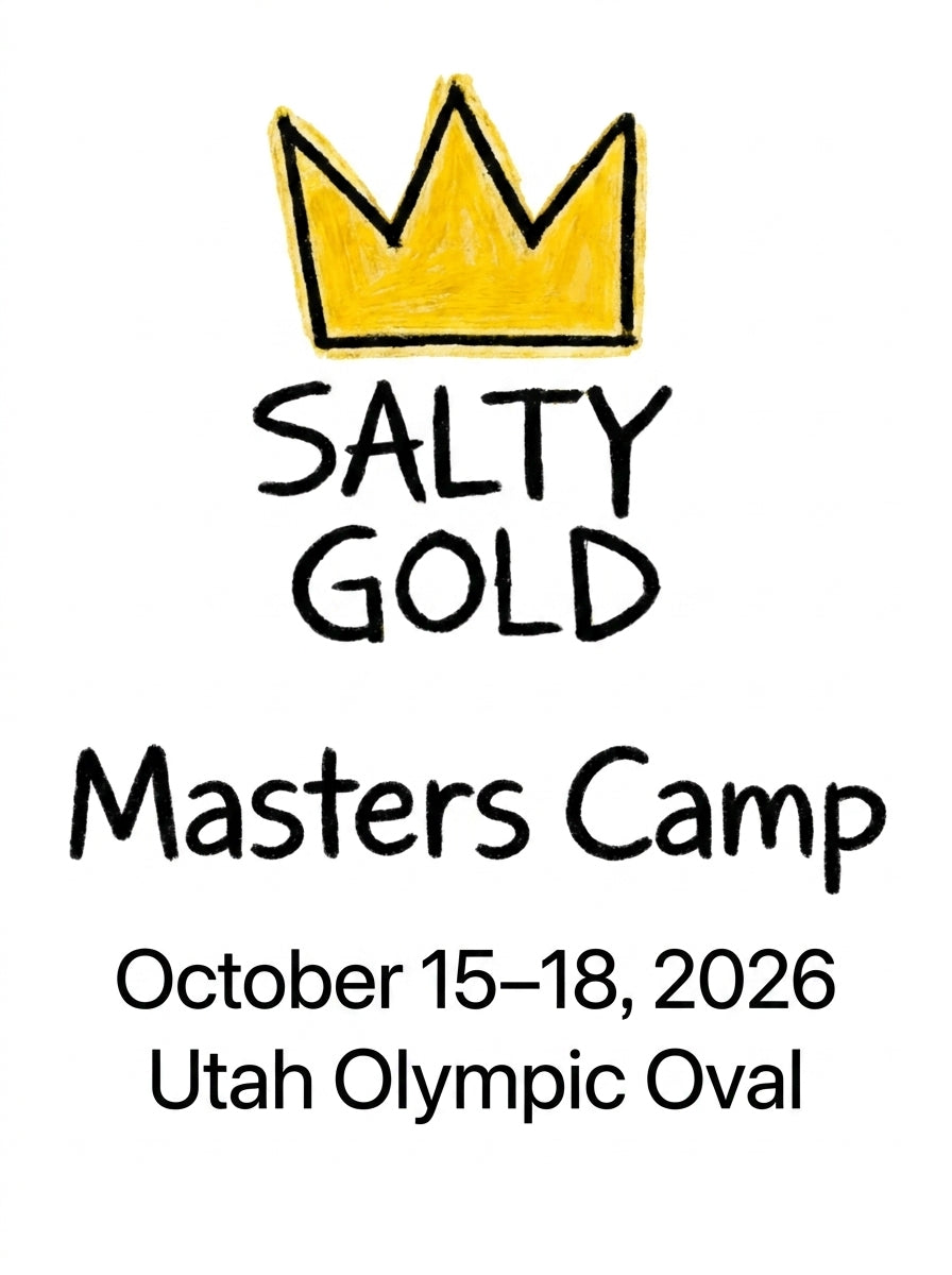 Salty Gold Masters Speed Skating Camp 2026 | Utah Olympic Oval