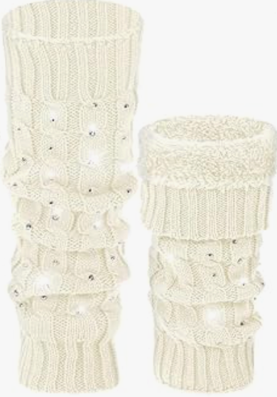 Figure Skating Leg Warmers - Salty Gold Supply Co. | Salty Gold Supply Co.