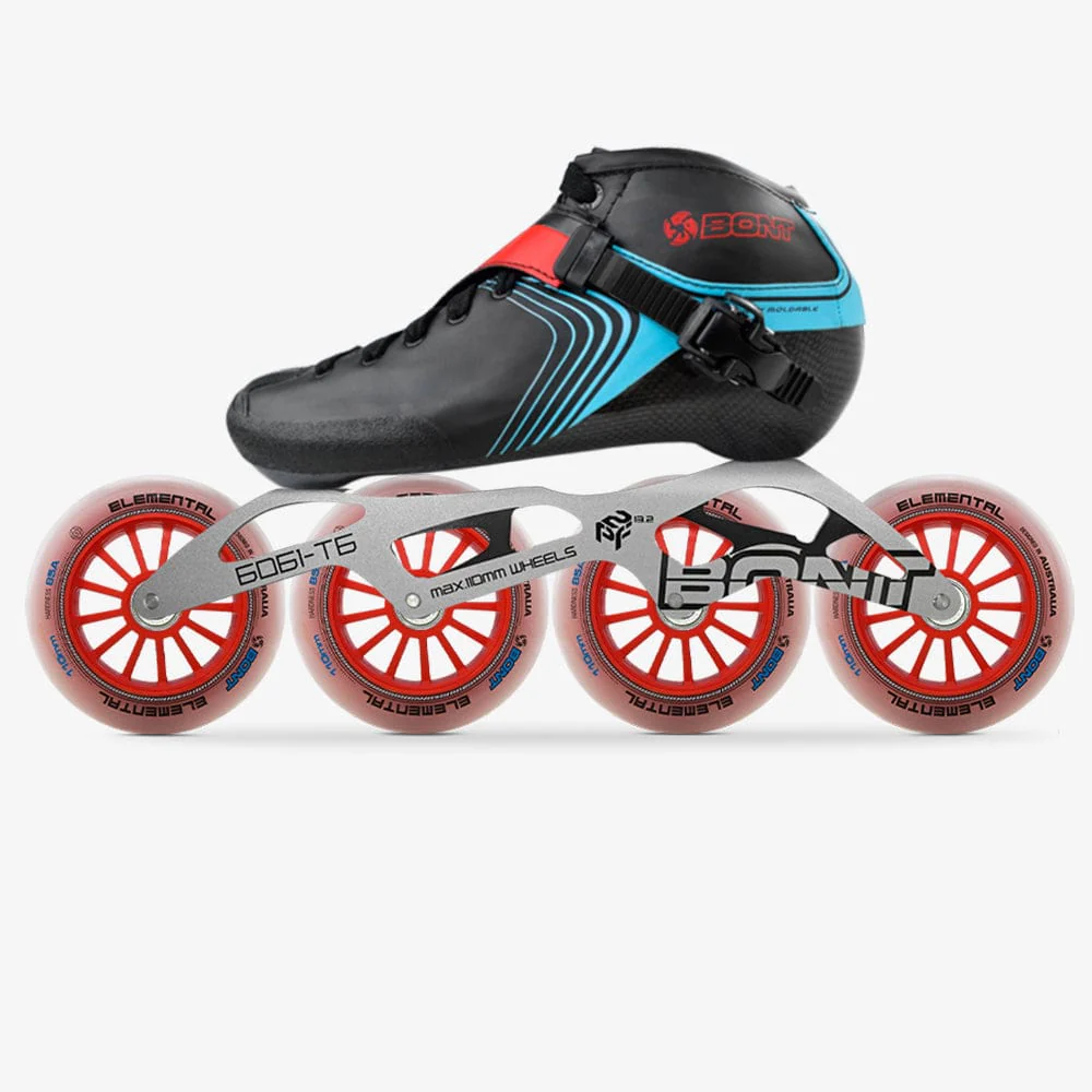 Bont GT4 Inline Skate Set - Salty Gold Supply Co. | Salty Gold Supply Co.