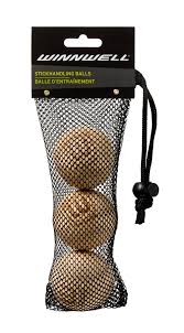Winnwell Wood StickHandling Balls - Winnwell | Salty Gold Supply Co.